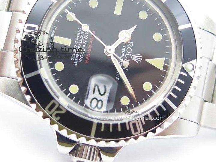 (Superlumed 200m Dial Hands) And black Best 1680 Edition Submariner 660ft A2836 Vintage 0215